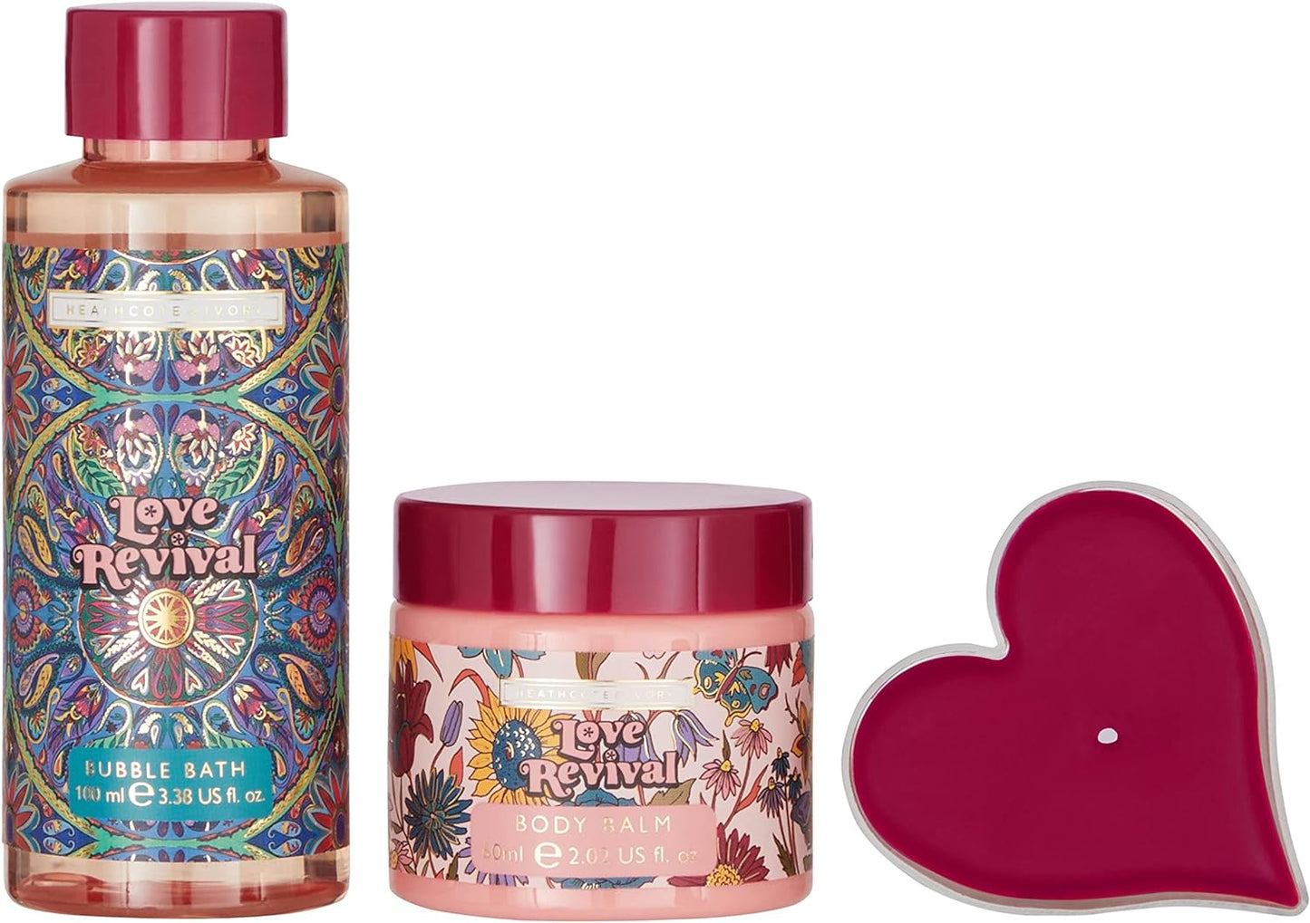 Heathcote & Ivory Love Revival-Bubbles & Balm By Candlelight