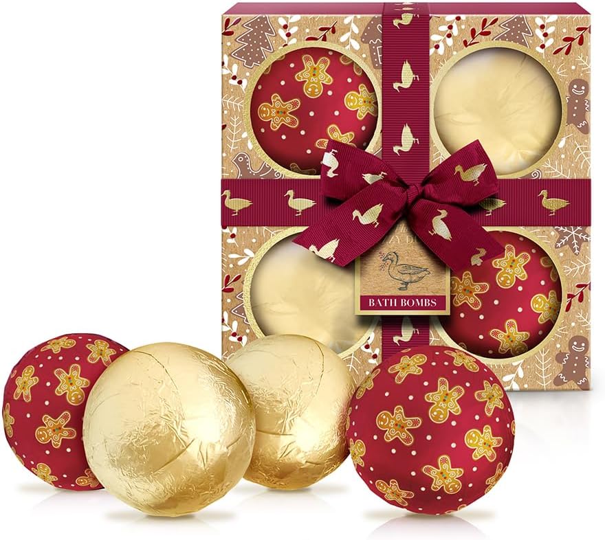 Baylis & Harding The Fuzzy Duck Winter Wonderland 4 Bath Fizzers